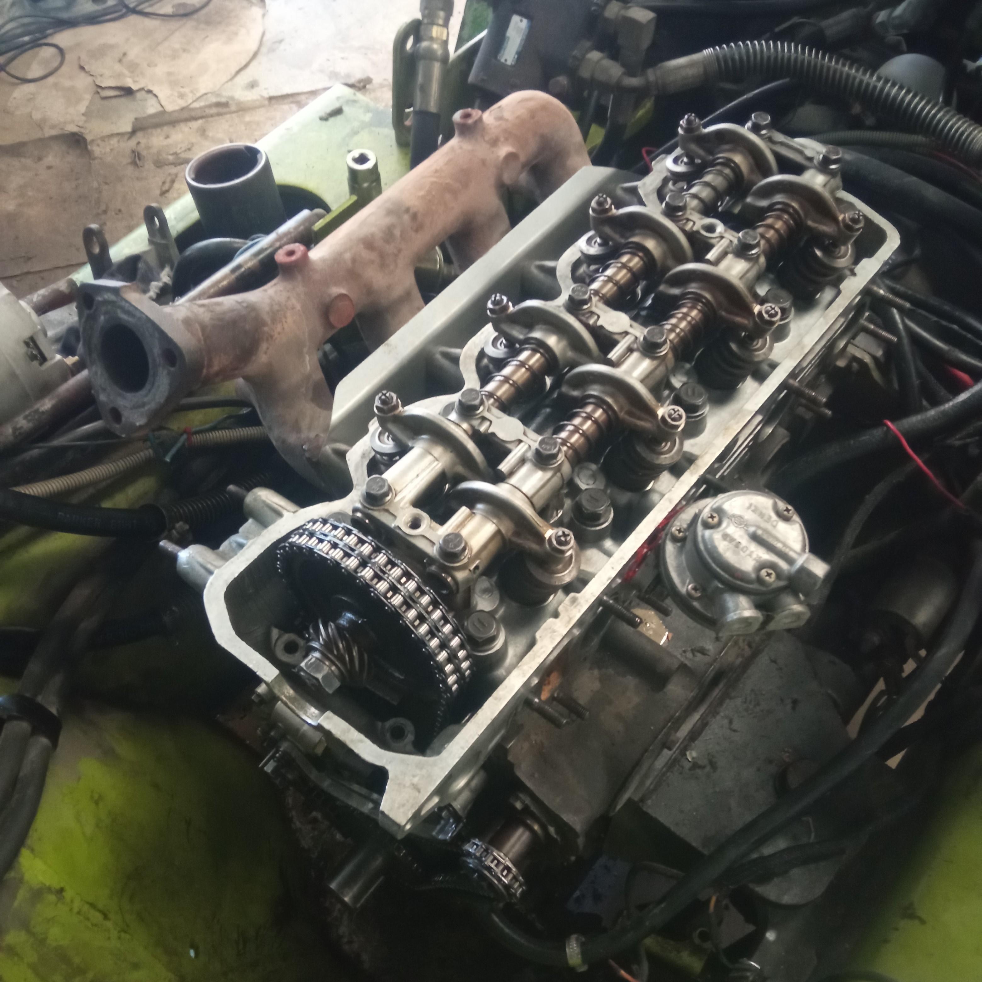 Montacargas después de reparación